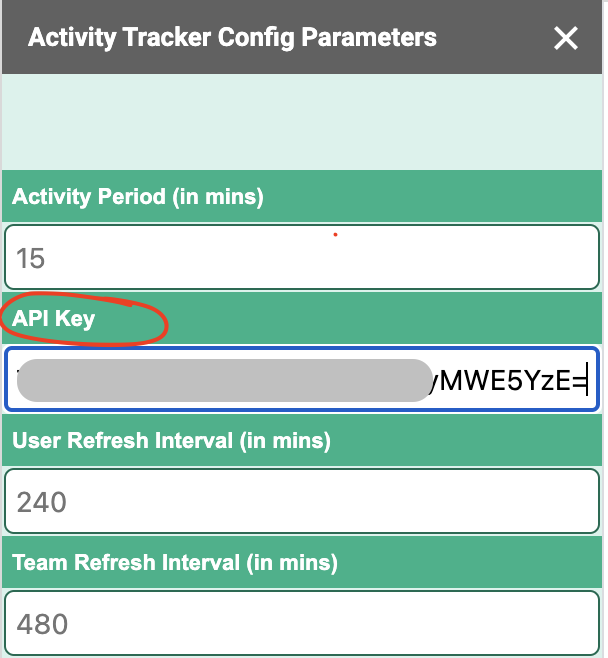 Configure API Key